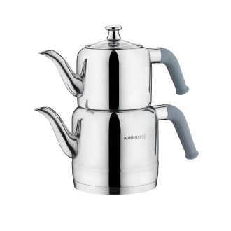 Korkmaz Riva Turkuaz Çaydanlık Takımı 1.9 lt A189-03 - Korkmaz