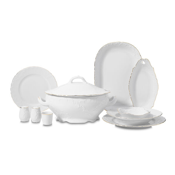 Korkmaz Rococo Collection 60 Parça Yemek Takımı A8757 - 1