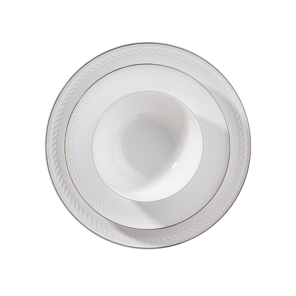 Korkmaz Roma Collection 53 Parça Gold Yemek Takımı A9881 - 2