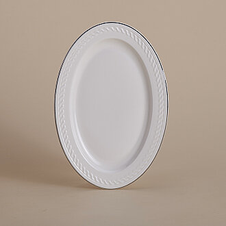 Korkmaz Roma Collection 53 Parça Platin Yemek Takımı A9882 - 5