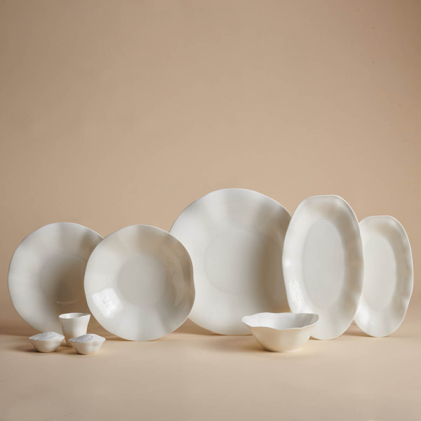 Korkmaz Rosa Collection 30 Parça Sade Yemek Takımı A9800 - 1