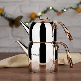 Korkmaz Rosanna Çaydanlık Takımı 1.6 lt A192 - Korkmaz (1)