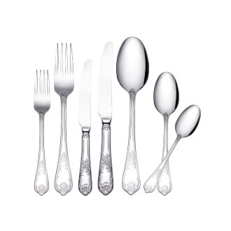 Korkmaz Royal 89 Parça Çatal Kaşık Bıçak Seti A2164 - Korkmaz