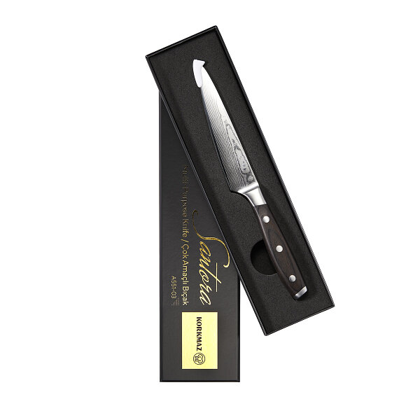 Korkmaz Santora Blade 12,7 cm Çok Amaçlı Bıçak A551-03 - 2