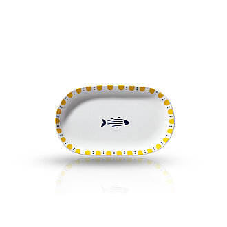 Korkmaz Sealife Collection 11 cm Kayık Tabak A5547-9 - Korkmaz