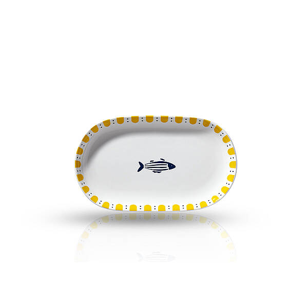 Korkmaz Sealife Collection 11 cm Kayık Tabak A5547-9 - 1