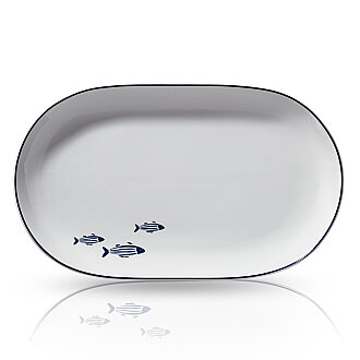 Korkmaz Sealife Collection Kayık Tabak 26 cm A5549-2 - Korkmaz