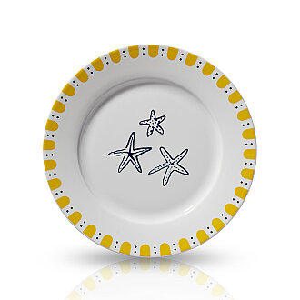 Korkmaz Sealife Collection Servis Tabağı 19 cm A5547-7 - Korkmaz