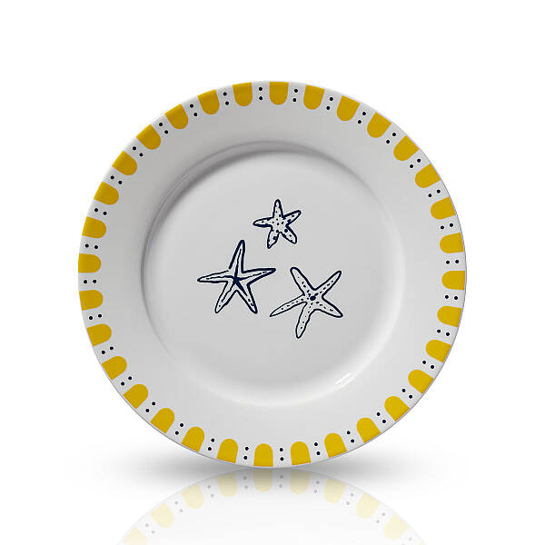 Korkmaz Sealife Collection Servis Tabağı 19 cm A5547-7 - 1