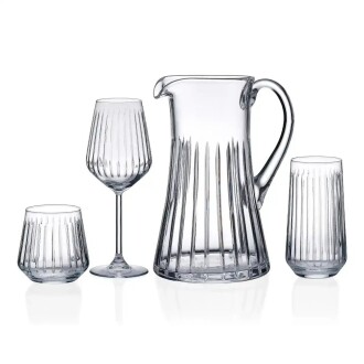 Korkmaz Siera 37 Parça Bardak Seti A9206-2 - Korkmaz