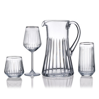 Korkmaz Siera Platin 37 Parça Bardak Seti A9206-1 - Korkmaz