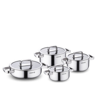 Korkmaz Silvera 8 Parça Tencere Seti A2788 - Korkmaz (1)