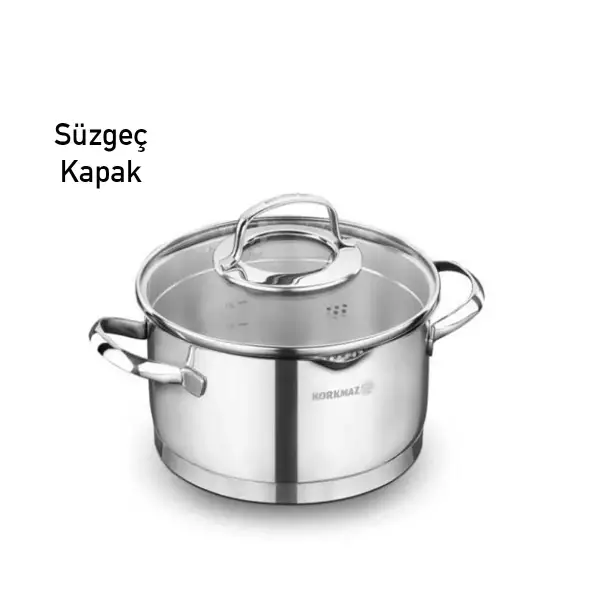 Korkmaz Steama 20x10 cm Tencere A1991 - 1