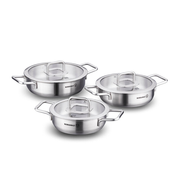Korkmaz Stella 6 Parça Omlet Set A2929 - 1