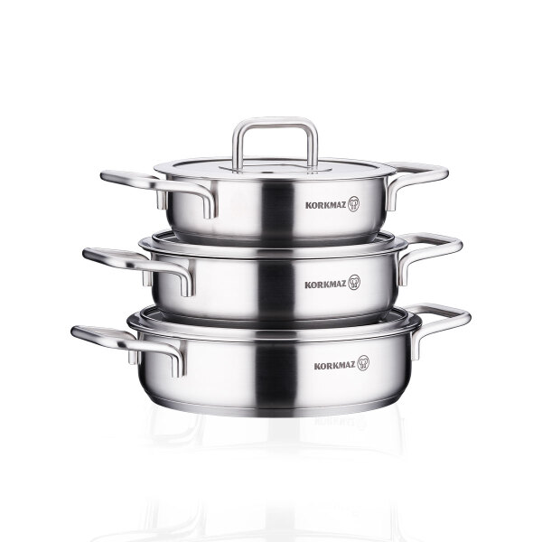 Korkmaz Stella 6 Parça Omlet Set A2929 - 2