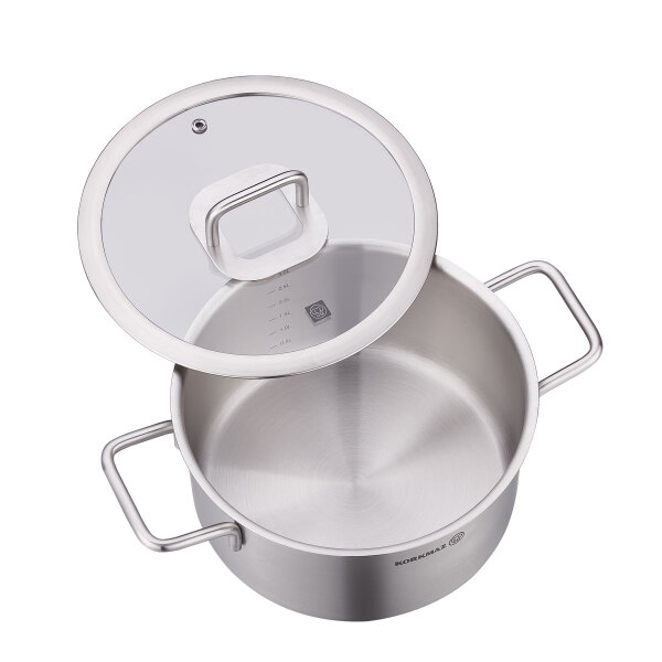 Korkmaz Stella Tencere 28x15 cm A2926 - 3