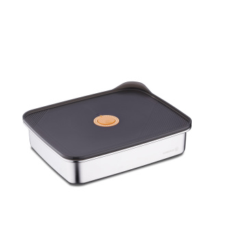 Korkmaz Stora Çelik 1700 ML Saklama Kabı A5528-5 - Korkmaz