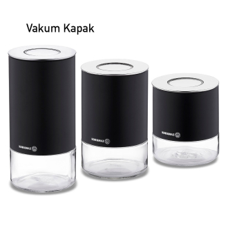 Korkmaz Stora Plus 3'lü Siyah Saklama Seti A5520-3 - Korkmaz