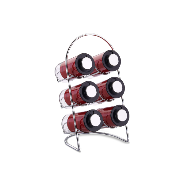 Korkmaz Stora Plus Kırmızı 7 Parça Baharat Seti A5523-1 - 1