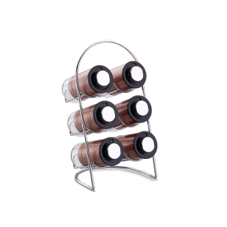 Korkmaz Stora Plus Rosegold 7 Parça Baharat Seti A5523-2 - Korkmaz