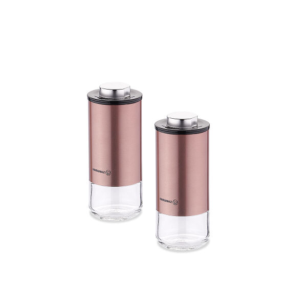 Korkmaz Stora Plus Rosegold Tuzluk Biberlik Seti A5521-2 - 1