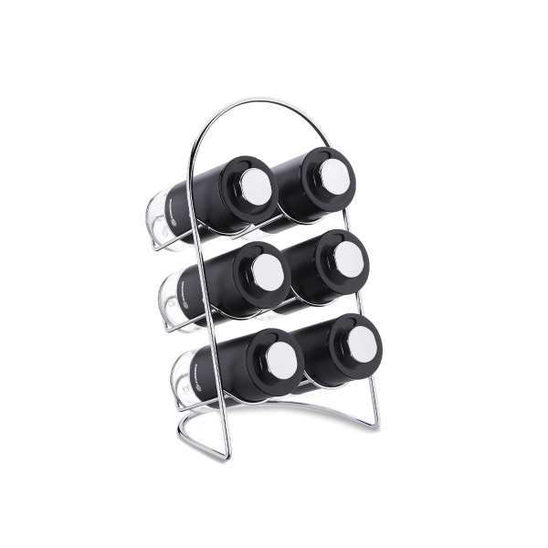 Korkmaz Stora Plus Siyah 7 Parça Baharat Seti A5523-3 - 1