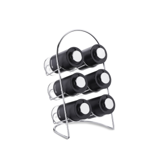 Korkmaz Stora Plus Siyah 7 Parça Baharat Seti A5523-3 - Korkmaz