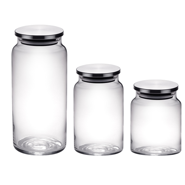 Korkmaz Stora Pure Cam 3lü Saklama Seti A5625-6 - 1