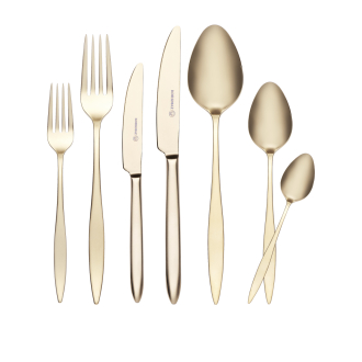 Korkmaz Talia Satin Gold 84 Parça Çatal Kaşık Bıçak Seti - 2
