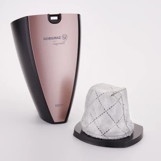 Korkmaz Tempratik Rosagold/Siyah Dikey Elektrikli Süpürge A920-02 - Korkmaz (1)