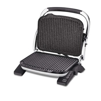 Korkmaz Tostkolik Satin/Siyah Granit Tost Makinesi A328-06 - 2