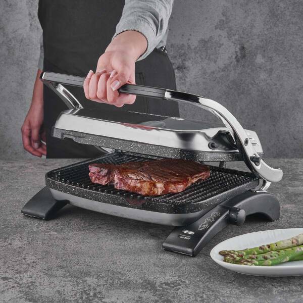 Korkmaz Tostkolik Satin/Siyah Granit Tost Makinesi A328-06 - 4