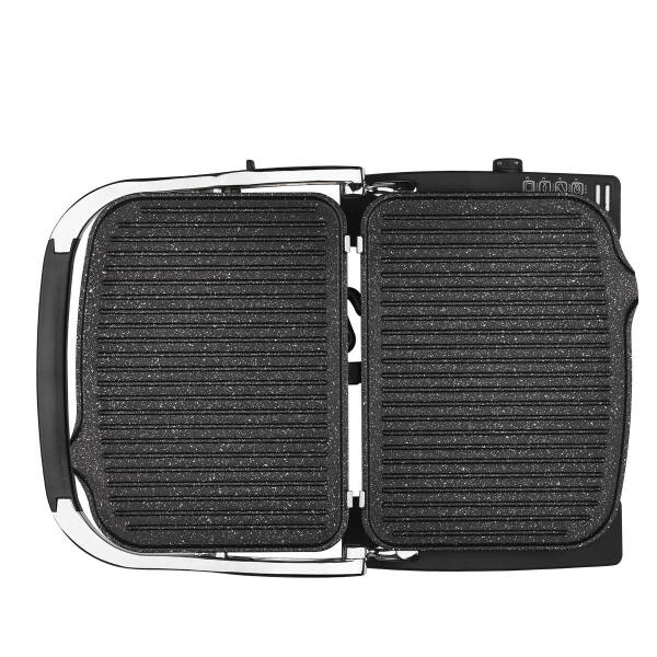 Korkmaz Tostkolik Satin/Siyah Granit Tost Makinesi A328-06 - 3