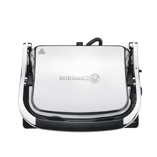 Korkmaz Tostkolik Satin/Siyah Granit Tost Makinesi A328-06 - 2