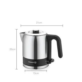Korkmaz Tria 0.8 Lt Elektrikli Su Isıtıcı A473-02 - Korkmaz (1)