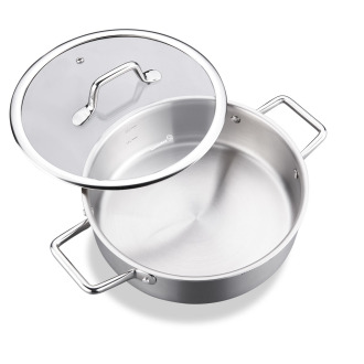 Korkmaz Tria Kısa Tencere 28x9,5 cm A2096 - 4