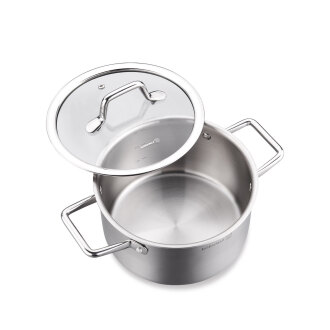 Korkmaz Tria Tencere 16x9 cm A2091 - 3