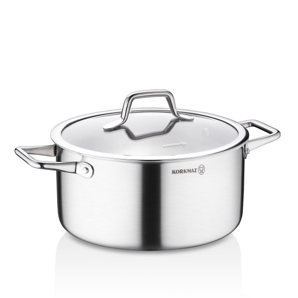 Korkmaz Tria Tencere 28x14 cm A2094 - 2