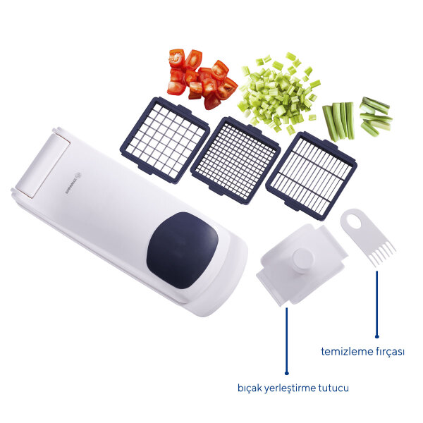 Korkmaz Twista Çok Amaçlı 13 Parça Rendeleme ve Dilimleme Seti A5664 - 4