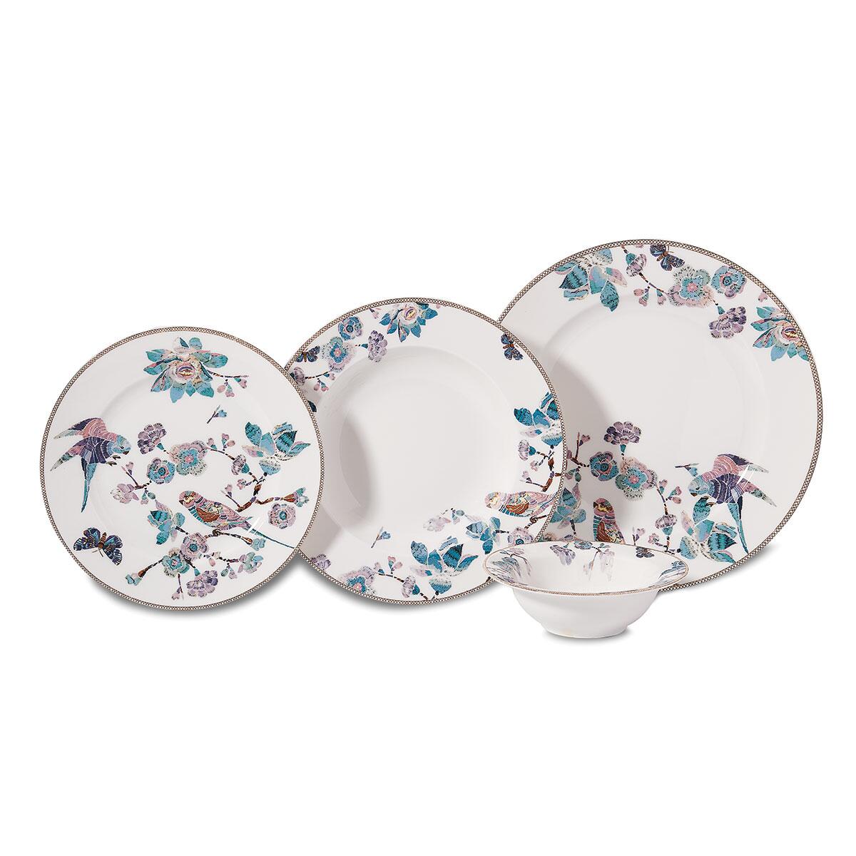 Korkmaz Vanessa Collection 24 Parca Yuvarlak Yemek Takimi A8878