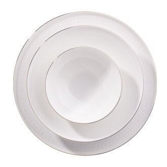 Korkmaz Vera Collection 53 Parça Gold Yemek Takımı A8197 - 2