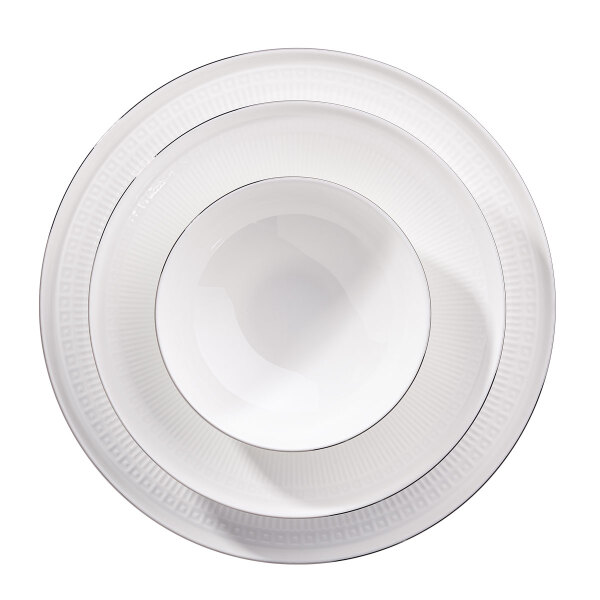 Korkmaz Vera Collection 53 Parça Platin Yemek Takımı A8198 - 2