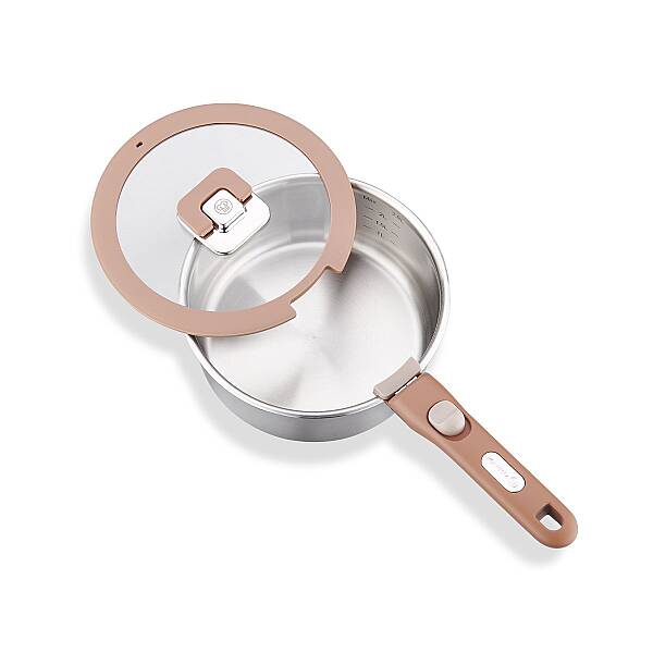 Korkmaz Verso 12 Parça Mocha Tencere Seti A2790-1 - 5