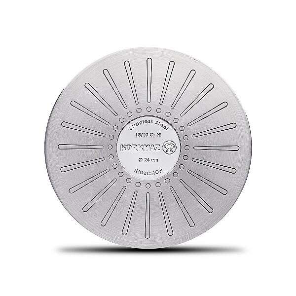 Korkmaz Verso 12 Parça Mocha Tencere Seti A2790-1 - 7