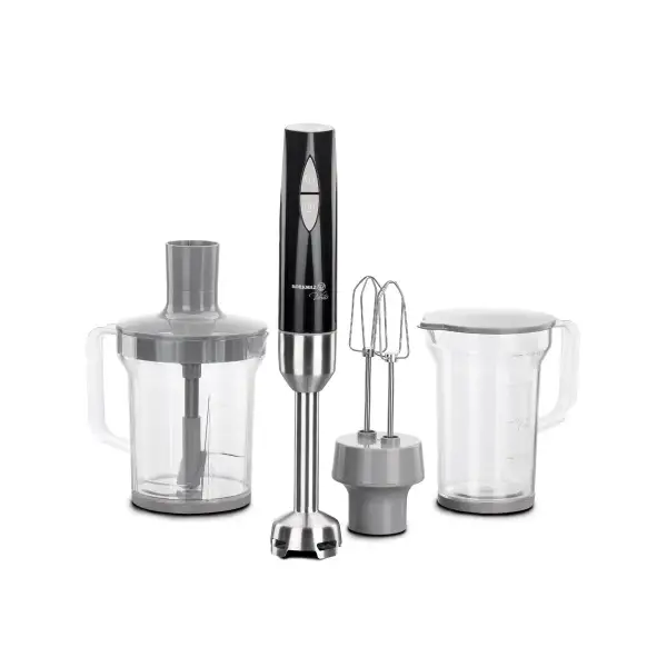Korkmaz Vertex Mega Inox/Siyah Blender Set A445 - 1