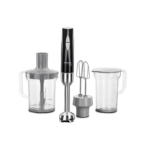 Korkmaz Vertex Mega Inox/Siyah Blender Set A445 - 1