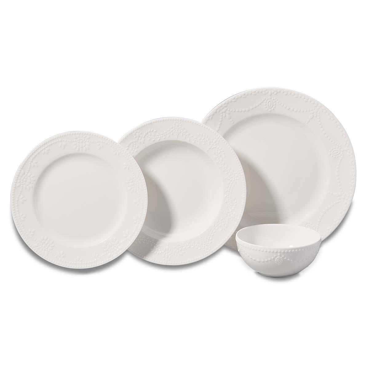 Korkmaz Victoria Collection 24 Parca Yuvarlak Yemek Takimi A8810