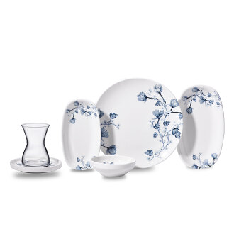 Korkmaz Vina Collection 24 Parça Kahvaltı Takımı A8931-1 - Korkmaz
