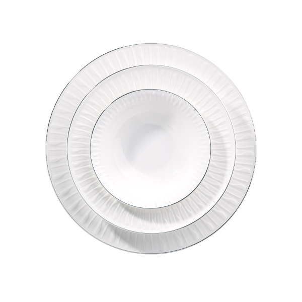 Korkmaz Viyana Collection 53 Parça Platin Yemek Takımı A9872 - 2