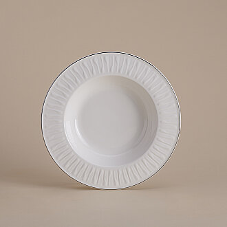 Korkmaz Viyana Collection 53 Parça Platin Yemek Takımı A9872 - 3